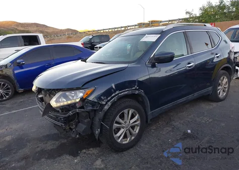 2016 Nissan Rogue Sv z USA, uszkodzony, nr VIN 5N1AT2MTXGC846605